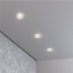 Встраиваемый точечный светильник Elektrostandard 15268/LED 3W CL прозрачный