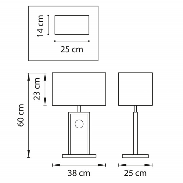 Настольная лампа Lightstar FARAONE 870936