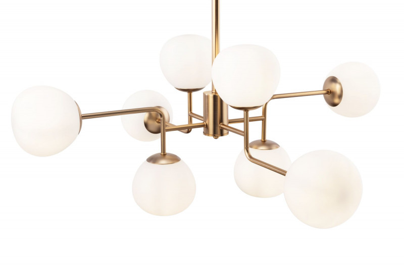 Люстра на штанге Maytoni Erich MOD221-PL-08-G