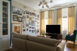 Люстра на штанге Maytoni Erich MOD221-PL-08-G