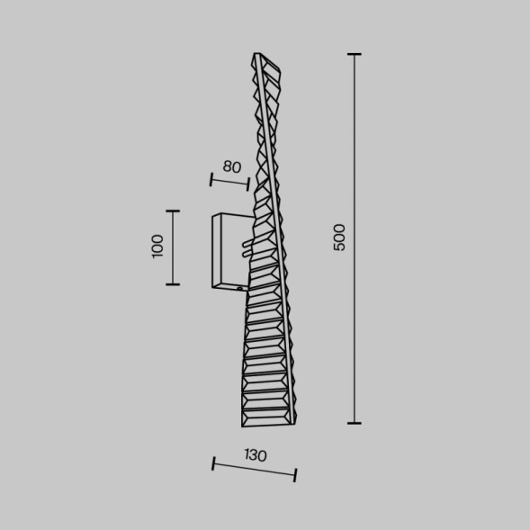 Бра MODELUX MS.88910.01 GD