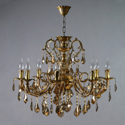 Подвесная люстра AMBIENTE by BRIZZI ALICANTE 8888/8 AB Honey Leaf