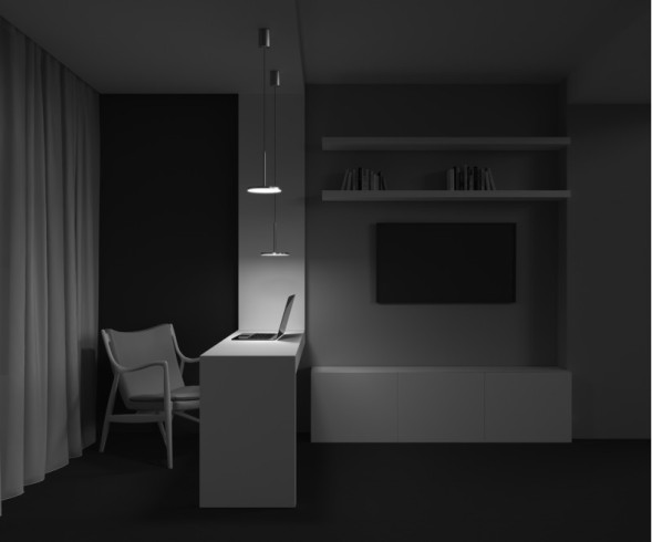 Подвесной светильник Maytoni Technical PLATO P076PL-L12W3K-BS