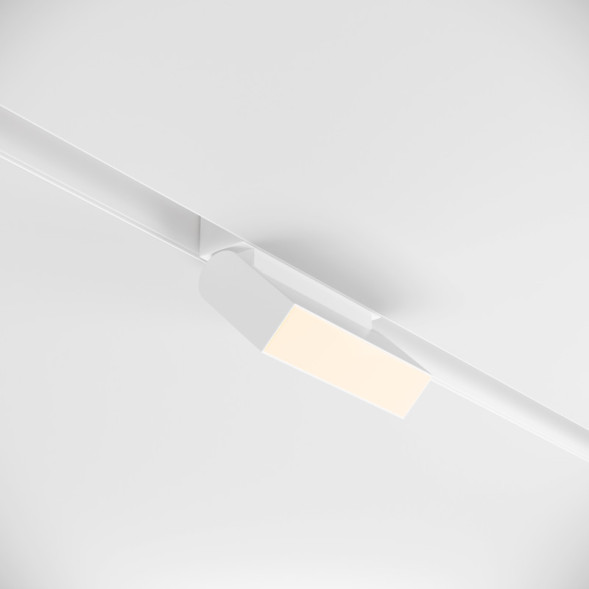 Магнитный трековый светильник Maytoni Technical Basis Rot TR075-2-10W3K-W