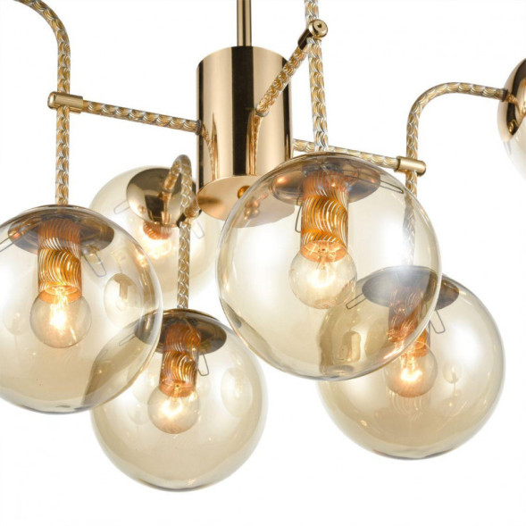 Люстра на штанге Vele Luce CIELO VL2214L08