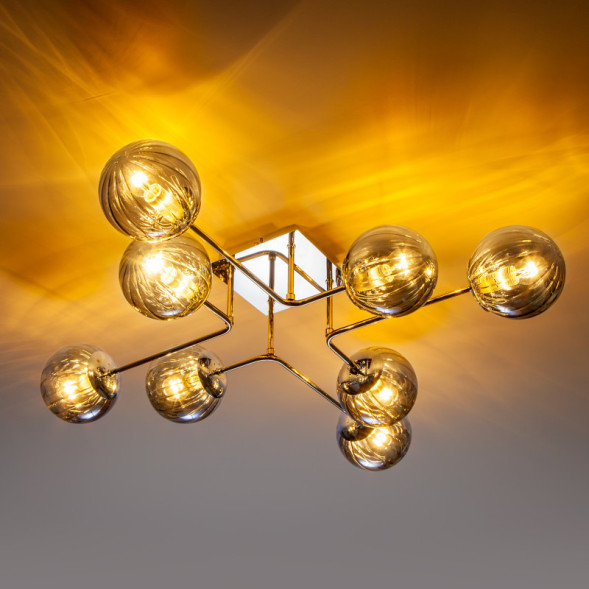 Люстра на штанге Eurosvet Evita 30140/8 хром