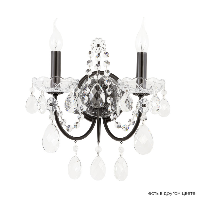 Бра Crystal Lux ODELIS ODELIS AP2 BROWN