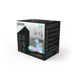 Детская настольная лампа Gauss Qplus GT7016