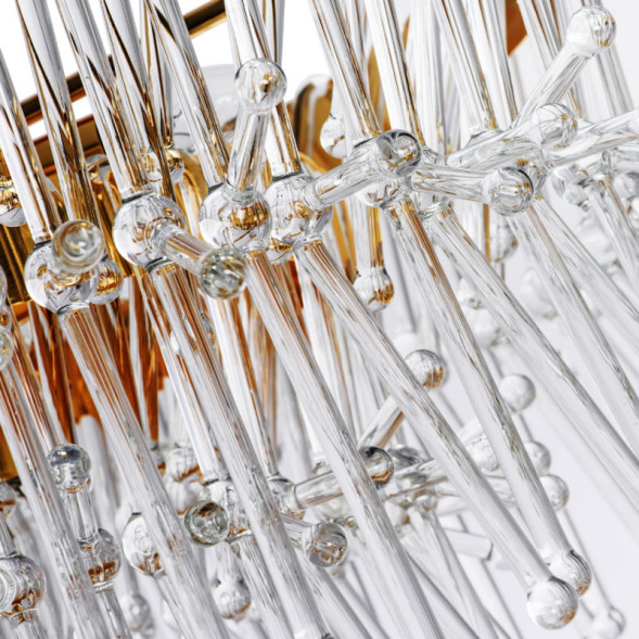 Подвесная люстра Divinare VETRO 7565/01 SP-7