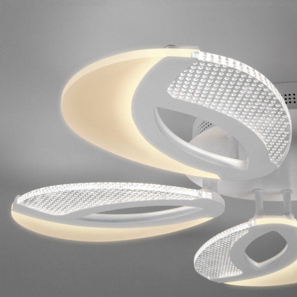 Потолочная люстра Eurosvet FLAKE 90140/5 белый