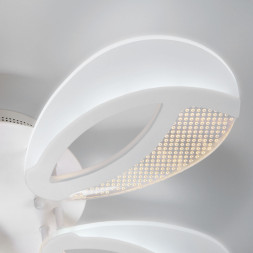 Потолочная люстра Eurosvet FLAKE 90140/5 белый