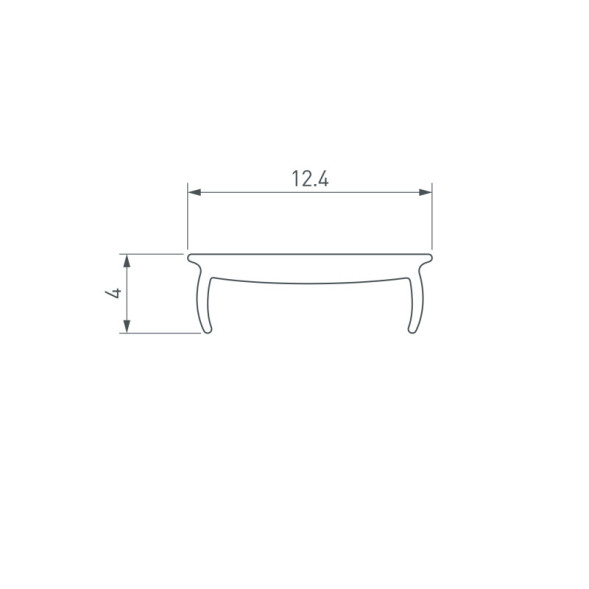 Экран для светодиодной ленты Arlight 017448
