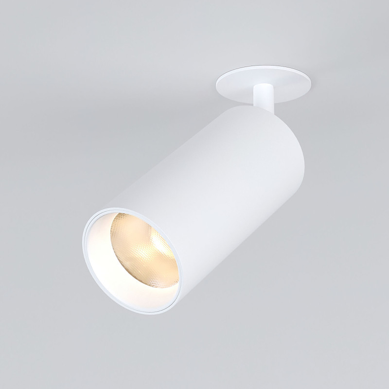 Встраиваемый точечный светильник Elektrostandard Diffe белый 15W 4200K (25066/LED)