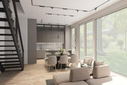 Магнитный трековый светильник Denkirs AIR GRILL DK5305-BK