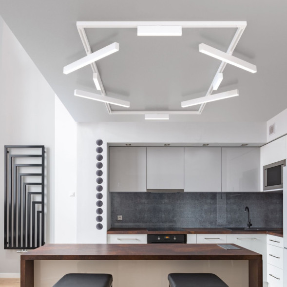 Светодиодный трековый светильник Elektrostandard X-Line белый матовый 20W 4200K (LTB54) однофазный