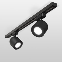 Трековый светильник Elektrostandard Ogma GU10 Черный (MRL 1005) однофазный