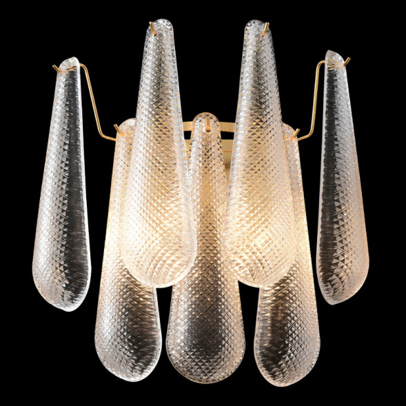 Бра Crystal Lux FONTAIN AP2 GOLD FONTAIN