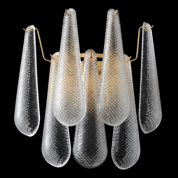 Бра Crystal Lux FONTAIN AP2 GOLD FONTAIN