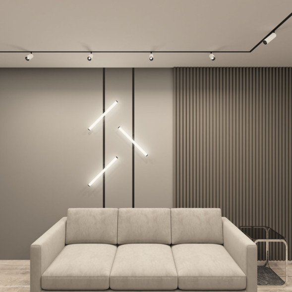 Светодиодный трековый светильник Denkirs SMART SPOT DK8040-BW+BK