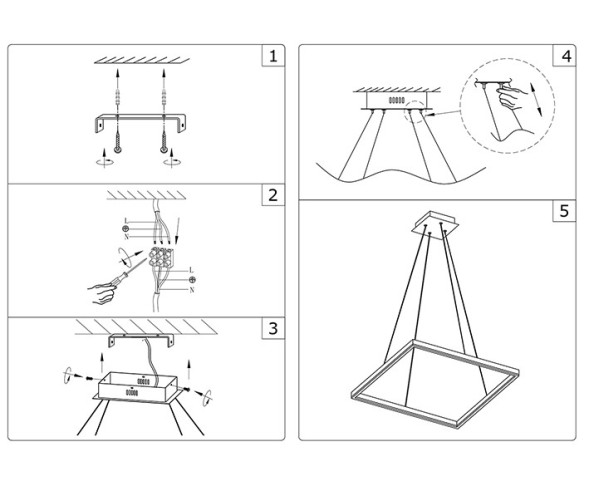 Подвесной светильник Kink Light АЛЬТИС 08226,01(4000K)