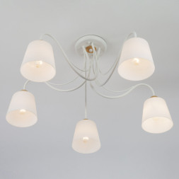 Люстра на штанге Eurosvet Betty 70062/5 белый