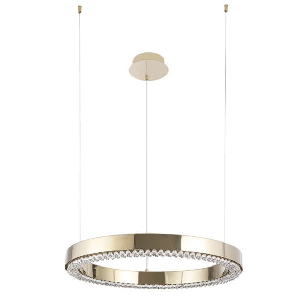 Подвесной светильник Crystal Lux Saturn SATURN SP30W LED GOLD