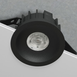 Встраиваемый светильник Elektrostandard 25069/LED 20W 4000K черный Combi