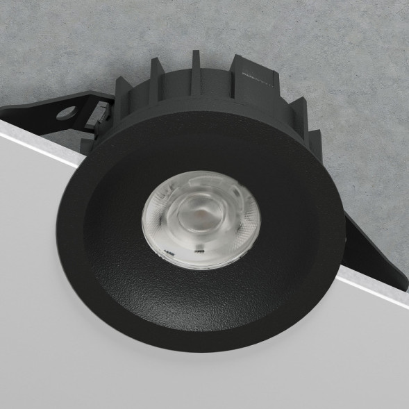 Встраиваемый светильник Elektrostandard 25069/LED 20W 4000K черный Combi