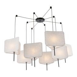Подвесная люстра Lussole LSP-6062 OLDHAM