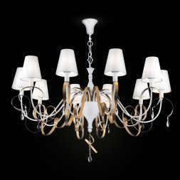 Подвесная люстра Maytoni ARM010-10-W Intreccio