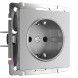 Розетка Werkel W1106 W1171006 серебряный