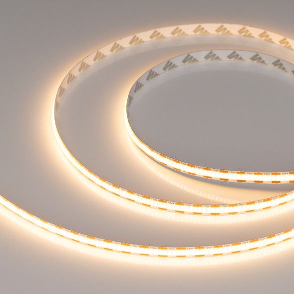 Лента Arlight COB-X400-8mm 039046 22.5W 12V белый (теплый) IP20