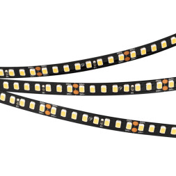 Лента Arlight RT-A160-BLACK-8mm 029426(2) 60W 24V белый (теплый) IP20