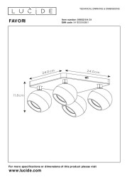 Спот LUCIDE FAVORI 09932/04/31