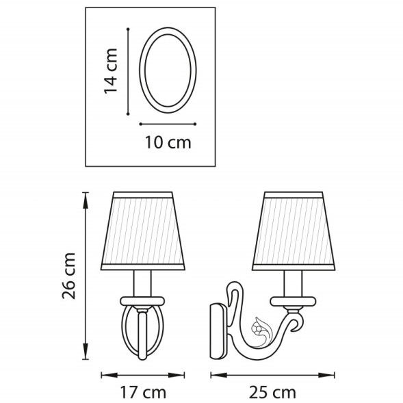 Бра Lightstar Engenuo 779514