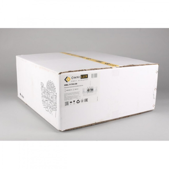 Каскадная люстра Omnilux Riposto OML-71703-08