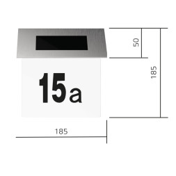 Уличный настенный светильник Gauss SOLAR GS091