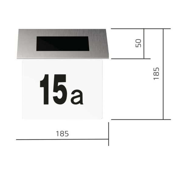 Уличный настенный светильник Gauss SOLAR GS091