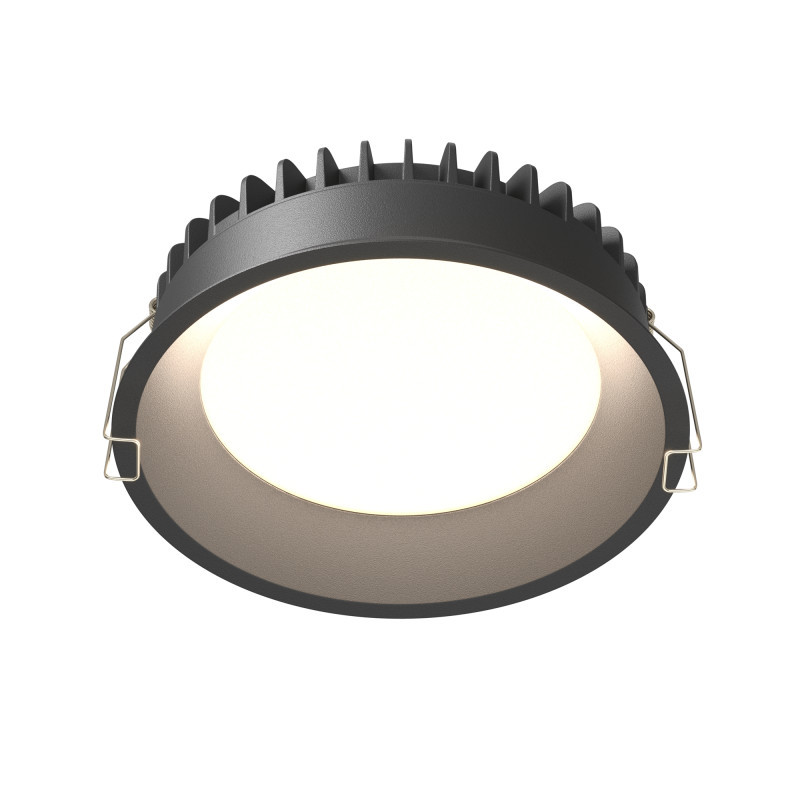 Точечный влагозащищенный светильник Maytoni Technical Okno DL055-18W3-4-6K-B