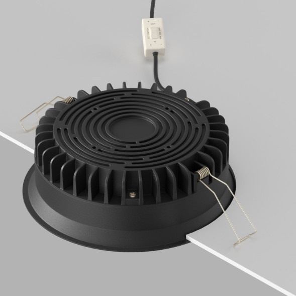 Точечный влагозащищенный светильник Maytoni Technical Okno DL055-18W3-4-6K-B