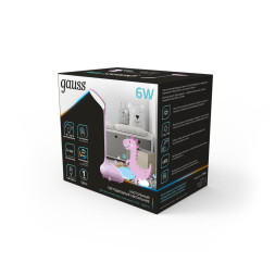Детская настольная лампа Gauss Qplus GT7014