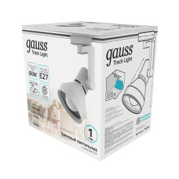Трековый светильник Gauss Gauss track white TR014