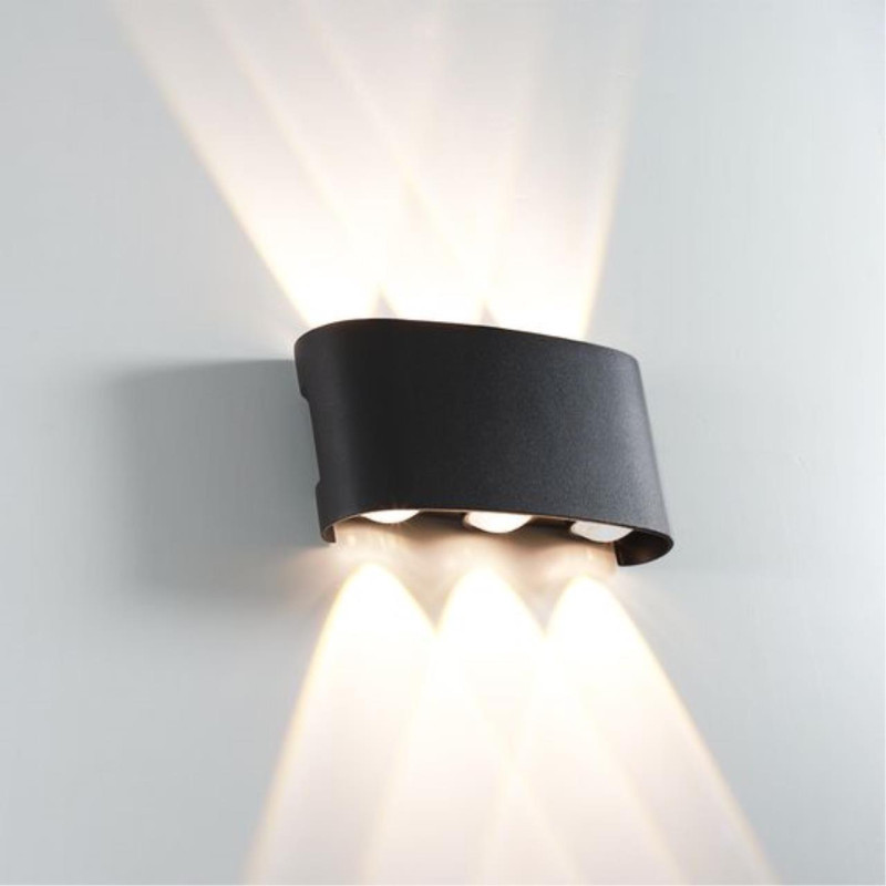 Уличный настенный светильник ARTE Lamp bosto A3122AL-6BK