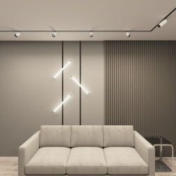 Светодиодный трековый светильник Denkirs SMART SPOT DK8041-BW+BK