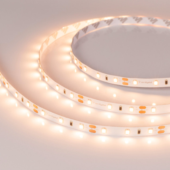 Лента Arlight RT-A60-8mm 2835 015702(2) 36W 12V 3800lm белый (теплый) IP20