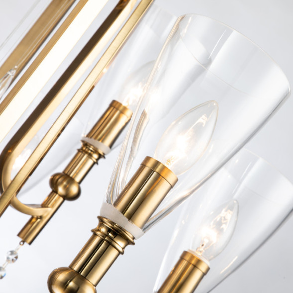 Подвесная люстра Favourite LYRA 2968-9P