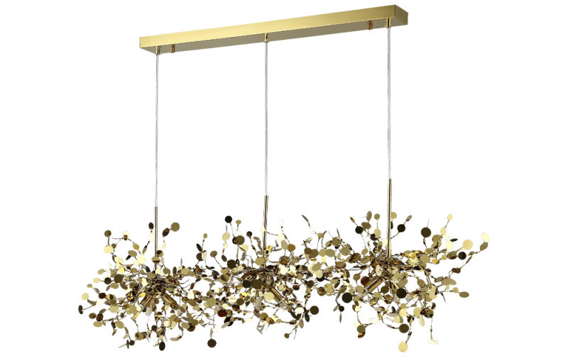 Подвесная люстра Crystal Lux GARDEN GARDEN SP3х3 L1200 GOLD