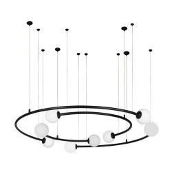 Подвесная люстра LOFT IT Infinite 10155/1100 Black