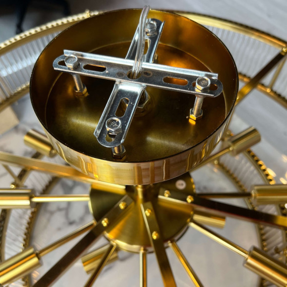 Люстра на штанге ImperiumLoft 228943-22 Rh Marais Round