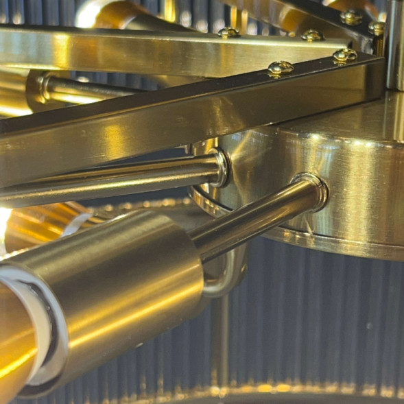 Люстра на штанге ImperiumLoft 228943-22 Rh Marais Round